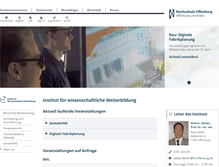 Tablet Screenshot of iww.hs-offenburg.de