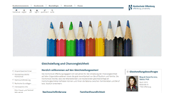 Desktop Screenshot of gleichstellung.hs-offenburg.de